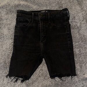 Abercrombie & Fitch Gray Denim Shorts